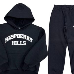 Raspberry Hills Logo Tracksuit Black (Youth)