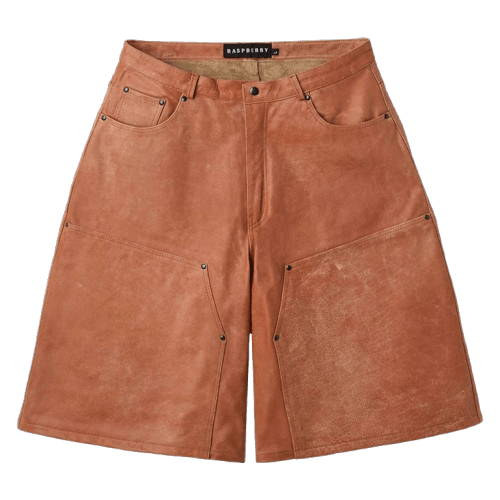 GV GALLERY MOJAVE LEATHER SHORTS