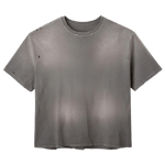 Gv Gallery TAUPE GREY BLANK TEE